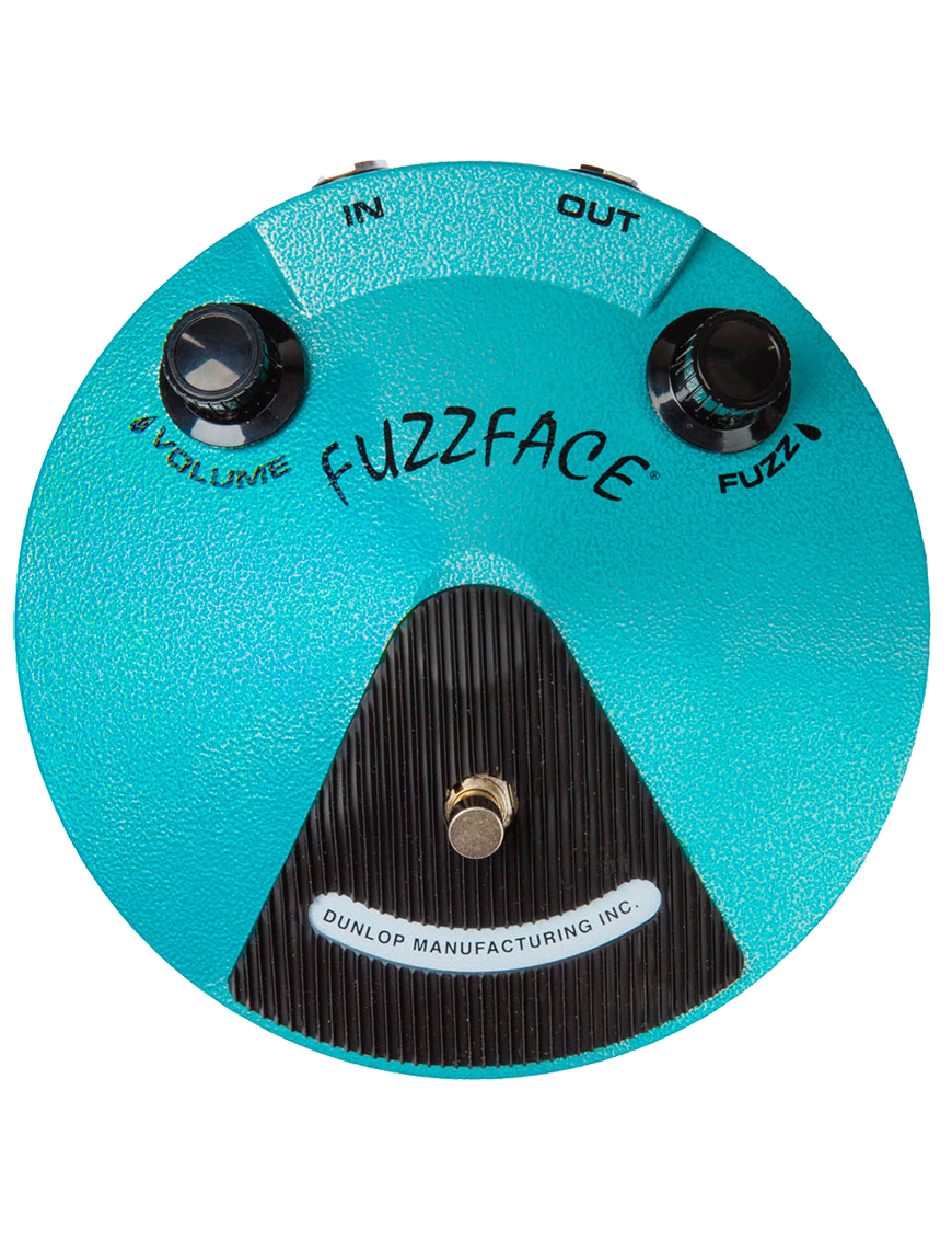 Dunlop® JHF1 Fuzz Face Jimi Hendrix Pedal Guitarra Distorsión