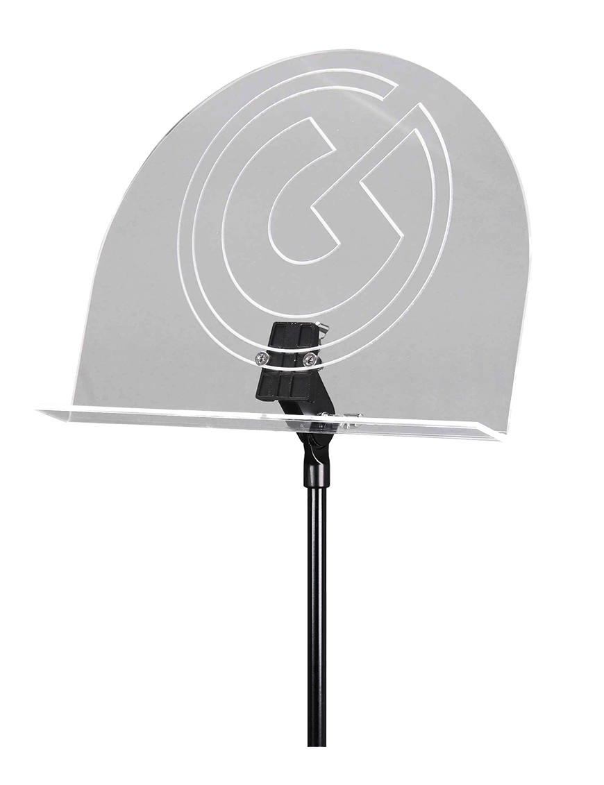 Gibraltar® SC-AMS-MA Atril Partitura Batería Brazo Ajustable Acrílico