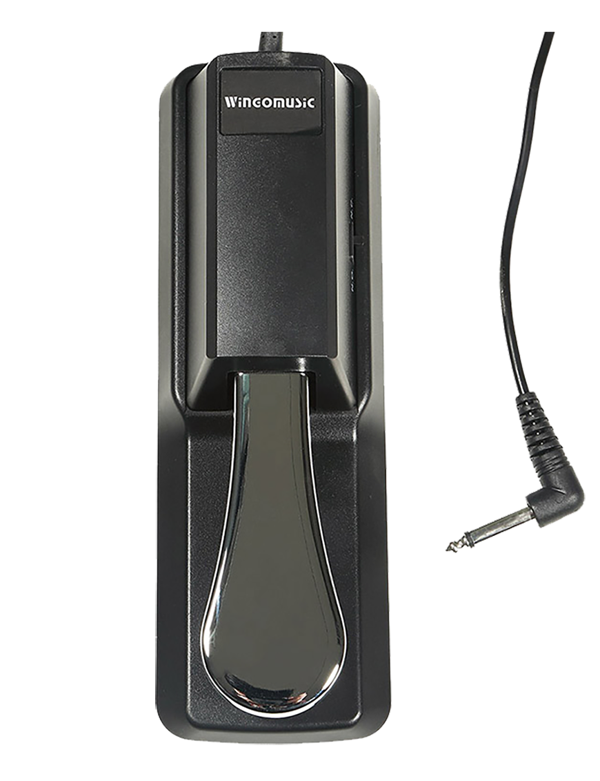 Wingo SP-100 Pedal Sustain Teclado Metálico Selector Polaridad