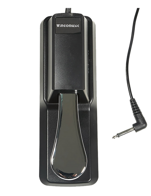 Wingo SP-100 Pedal Sustain Teclado Metálico Selector Polaridad