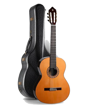 Alhambra® 10 Premier Guitarra Clásica Concierto Natural con Case