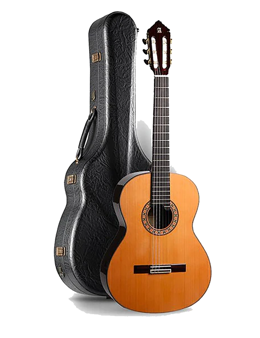 Alhambra® 10 Premier Guitarra Clásica Concierto Natural con Case