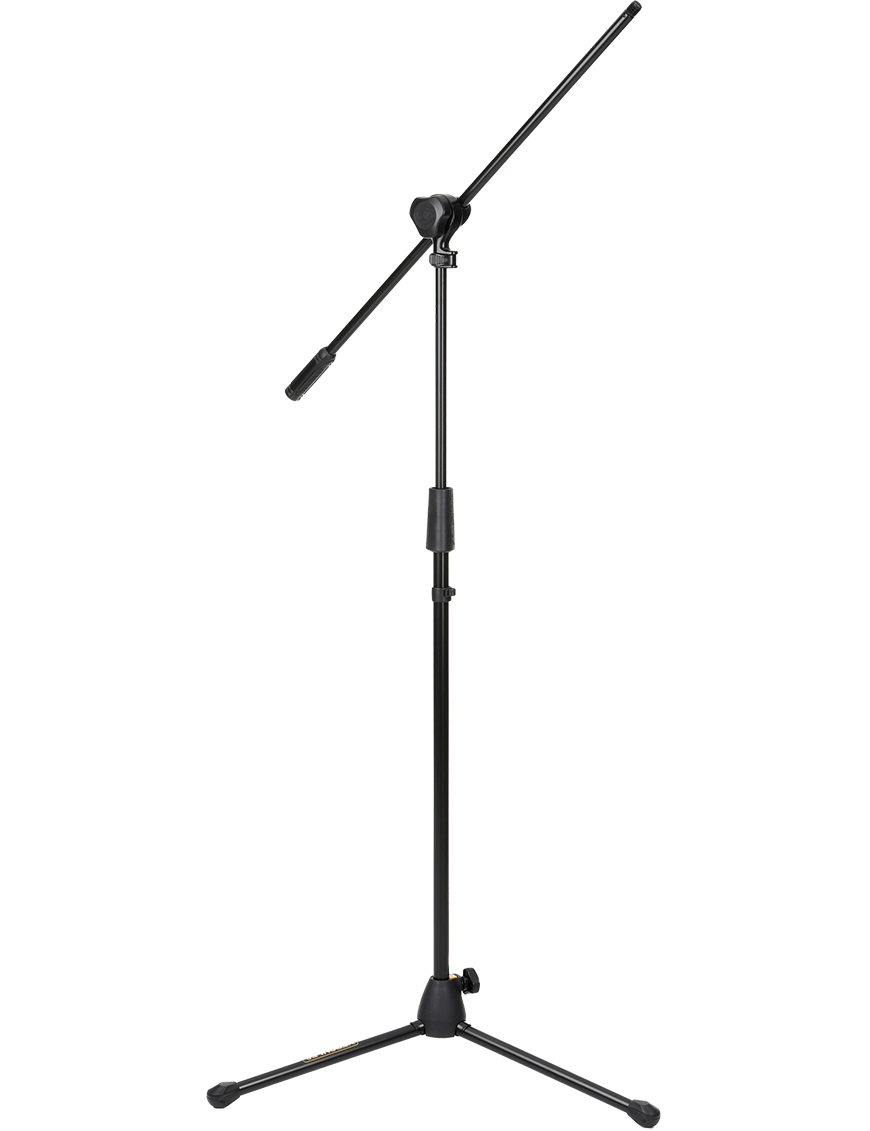 HERCULES® MS432B Atril Micrófono Con Boom Base Trípode