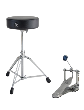 Dixon PACK P-CPE2 Sillín Batería + Pedal Bombo | Set: PSN-8 PP-P1