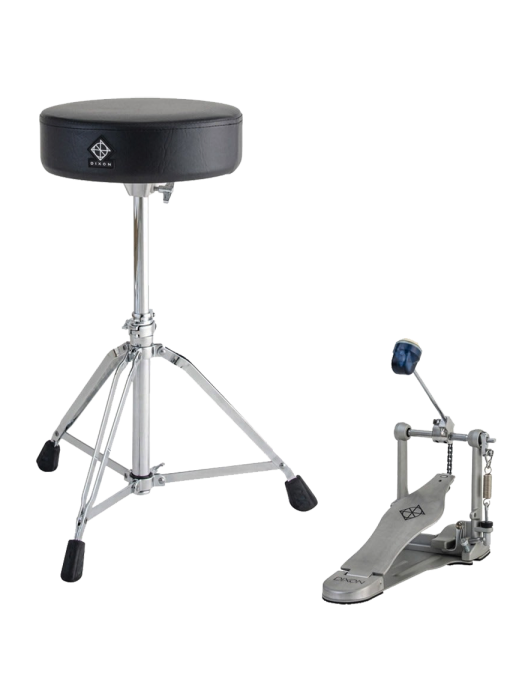 Dixon PACK P-CPE2 Sillín Batería + Pedal Bombo | Set: PSN-8 PP-P1