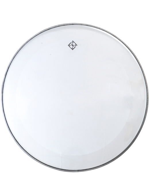 Dixon PHZ122CMB-DIX1 Parche Bombo 22" Transparente Muffler Ring | 1-Capa 7-Mil