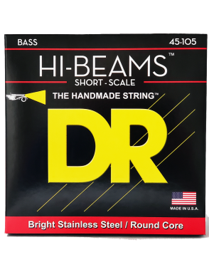 DR HI-BEAMS™ 45-105 Escala Corta Cuerdas Bajo Eléctrico Medium