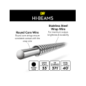DR HI-BEAMS™ 45-125 Escala Corta Cuerdas Bajo Eléctrico 5 Cuerdas Medium