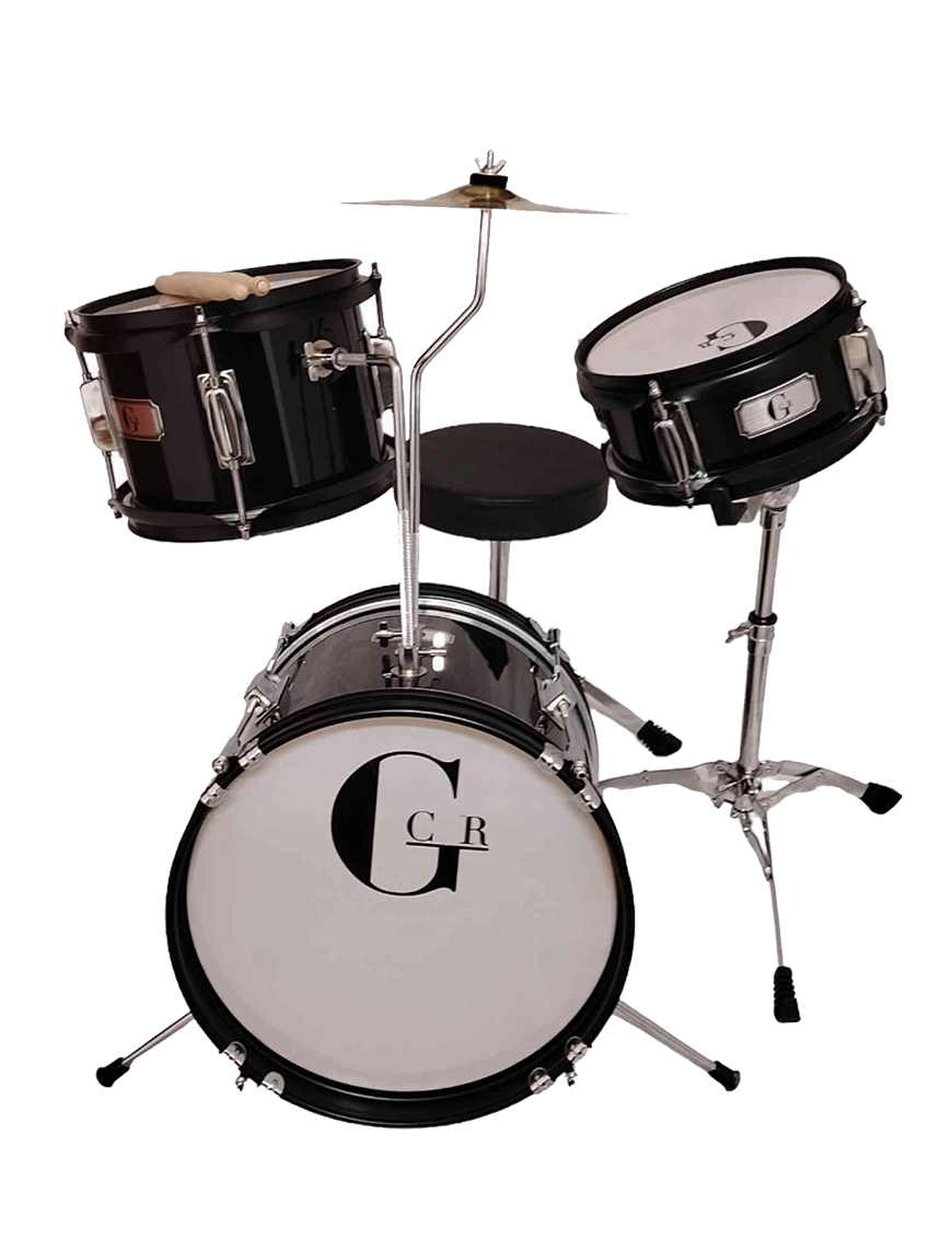 GCR® Rowell YWJD-30501 Batería Niño 3 Piezas | Negra