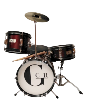 GCR® Rowell YWJD-3050 Batería Niño 3 Piezas | Red Wine