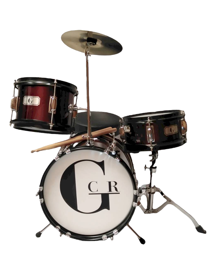 GCR® Rowell YWJD-3050 Batería Niño 3 Piezas | Red Wine