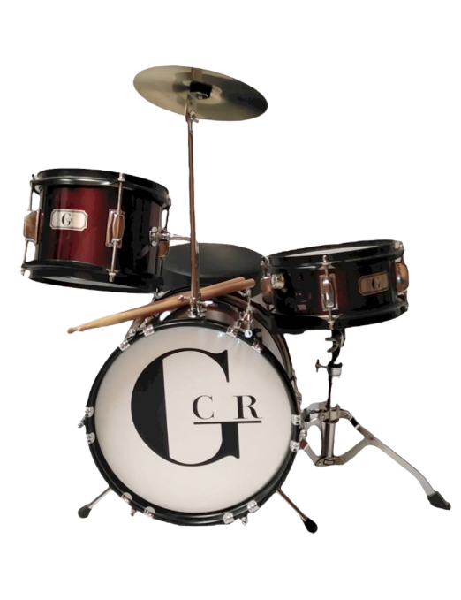 GCR® Rowell YWJD-3050 Batería Niño 3 Piezas | Red Wine