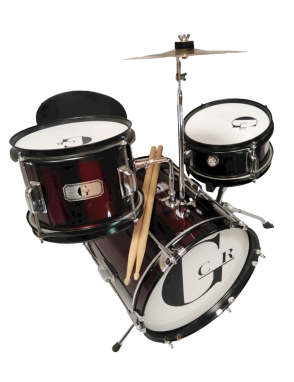 GCR® Rowell YWJD-3050 Batería Niño 3 Piezas | Red Wine