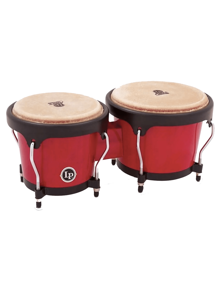 LP LPA601-RW ASPIRE Bongo Madera 6¾"-8" Red