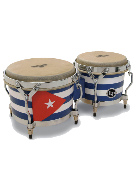 LP M201-QBA Matador Bongo Madera 7¼"-8⅝" Oak Bandera Cuba
