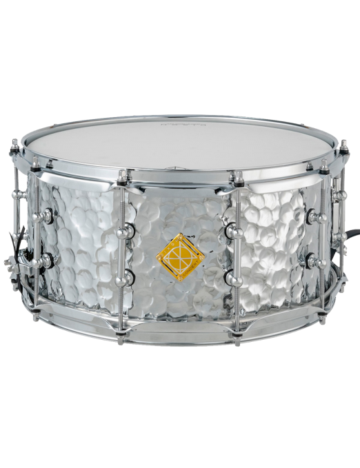 Dixon Cornestone Concert Hammered Steel Caja Batería 14"x6.5"