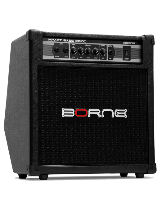 Borne® Impact Bass CB100 Amplificador Bajo Combo 1x10" 70W