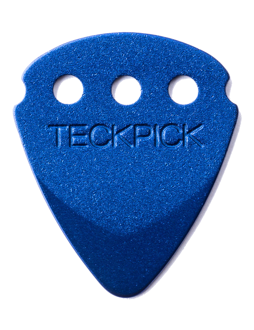 Dunlop® 467 TECKPICK Uñetas Aluminio Azul | 4 Unidades