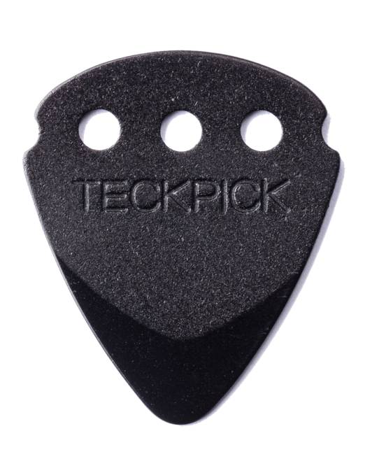 Dunlop® 467 TECKPICK Uñetas Aluminio Negro | 4 Unidades