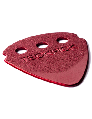 Dunlop® 467 Uñetas TECKPICK Aluminio Rojo | 4 Unidades