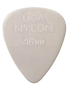 Dunlop® 44 Nylon Standard Uñetas Calibre: .46mm Gris | 12 Unidades