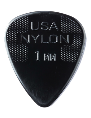 Dunlop® 44 Nylon Standard Uñetas Calibre: 1.00mm Negro | 36 Unidades