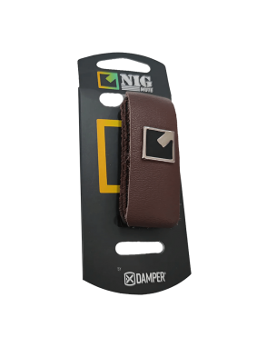 NIG® ND Medium Café Mute Damper Fretwrap Cuerdas Material Eco Cuero