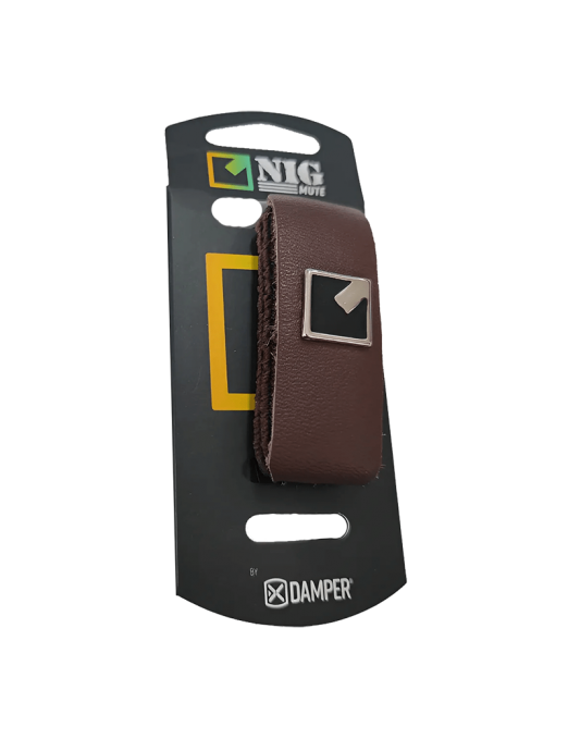 NIG® ND Medium Café Mute Damper Fretwrap Cuerdas Material Eco Cuero