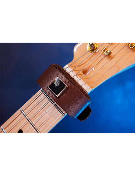 NIG® ND Small Café Mute Damper Fretwrap Cuerdas Material Eco Cuero