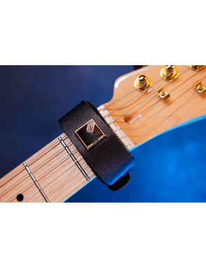 NIG® ND Small Black Mute Damper Fretwrap Cuerdas Material Eco Cuero