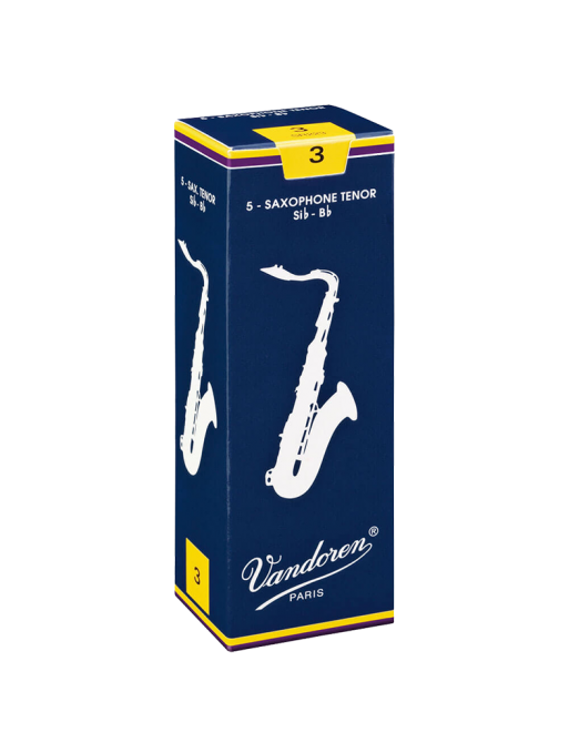 Vandoren Tradicional SR223 Caña Saxo Tenor Dureza: 3 Pack: 5 Unidades
