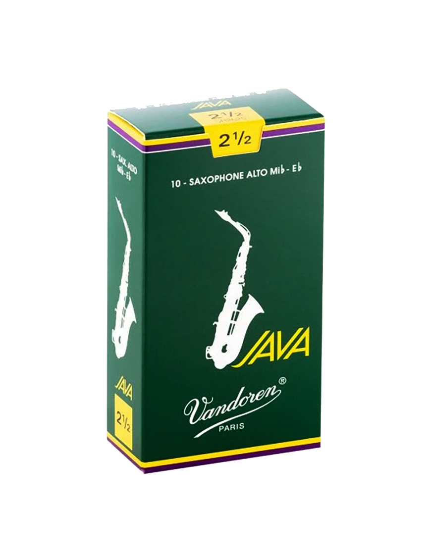 Vandoren Java SR2625 Caña Saxo Alto Dureza: 2.5 | Pack: 10 Unidades