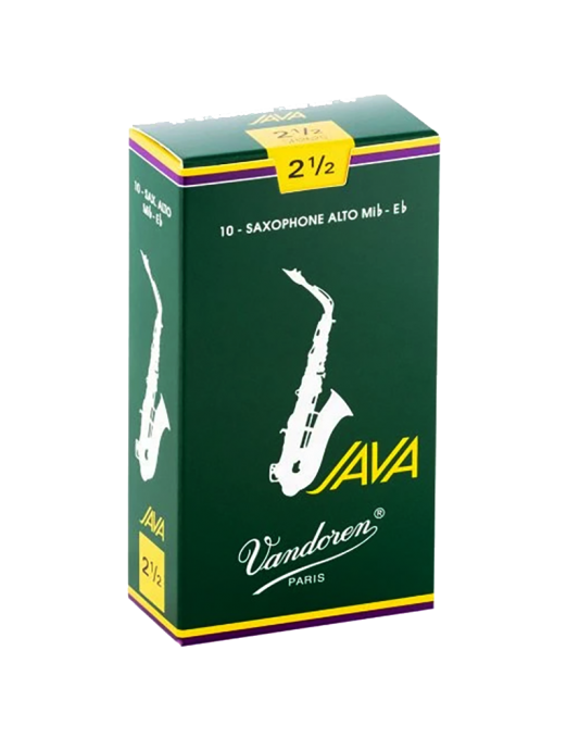 Vandoren Java SR2625 Caña Saxo Alto Dureza: 2.5 | Pack: 10 Unidades