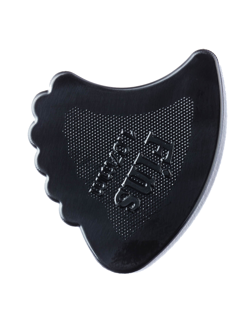 Dunlop® 444 Nylon Fin Uñetas Calibre: 1.07mm Negro | 36 Unidades