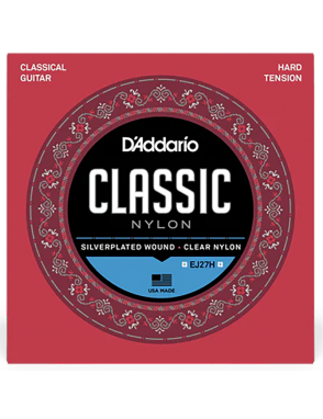 D'Addario EJ27H Cuerdas Guitarra Clásica Nylon...