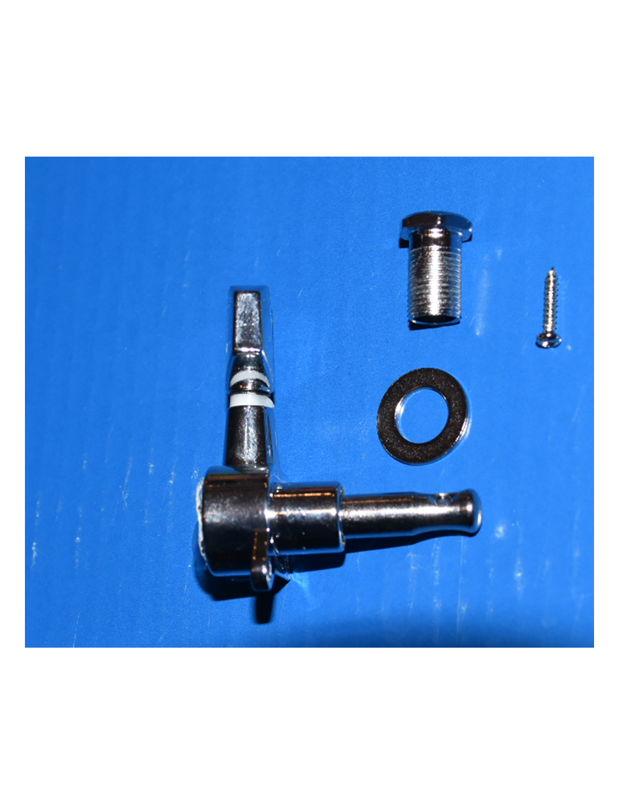 GCR® Clavijas Guitarra Acústica Set: 3+3 Cromada