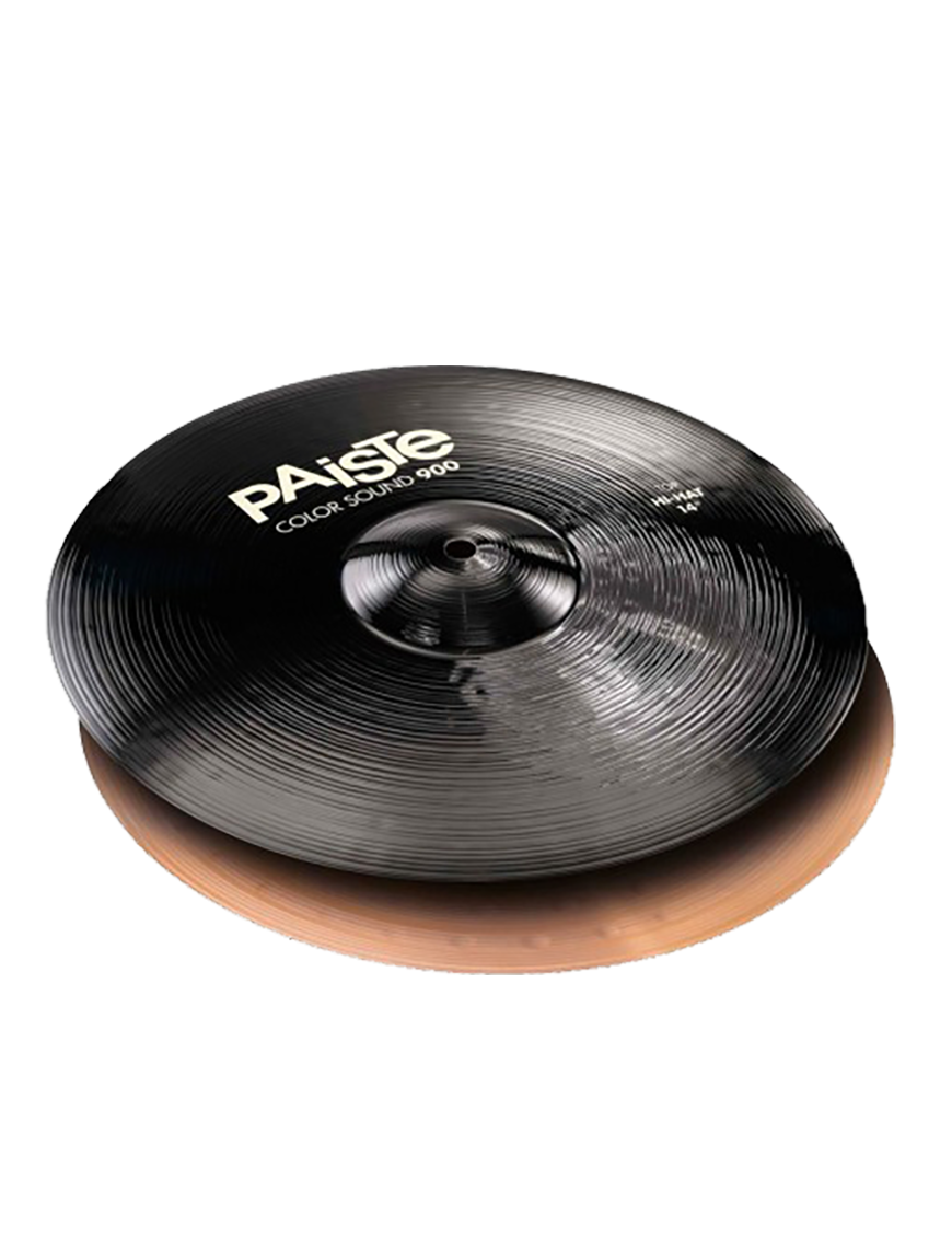 Paiste® Hi-Hat 14" Color Sound 900 Platillos Black Set: Par