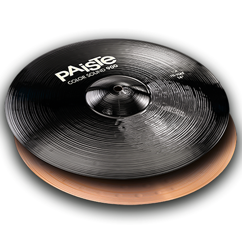 Paiste Hi-Hat 14" Color Sound 900 Platillos Black Set: Par