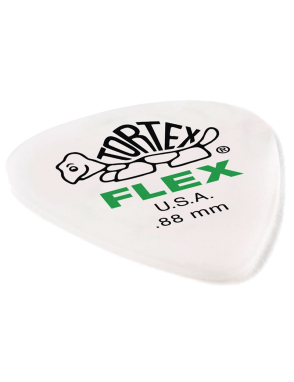 Dunlop® 428 Uñetas Tortex® Flex™ Standard Calibre: .88 mm | Color: Verde 12 Unidades