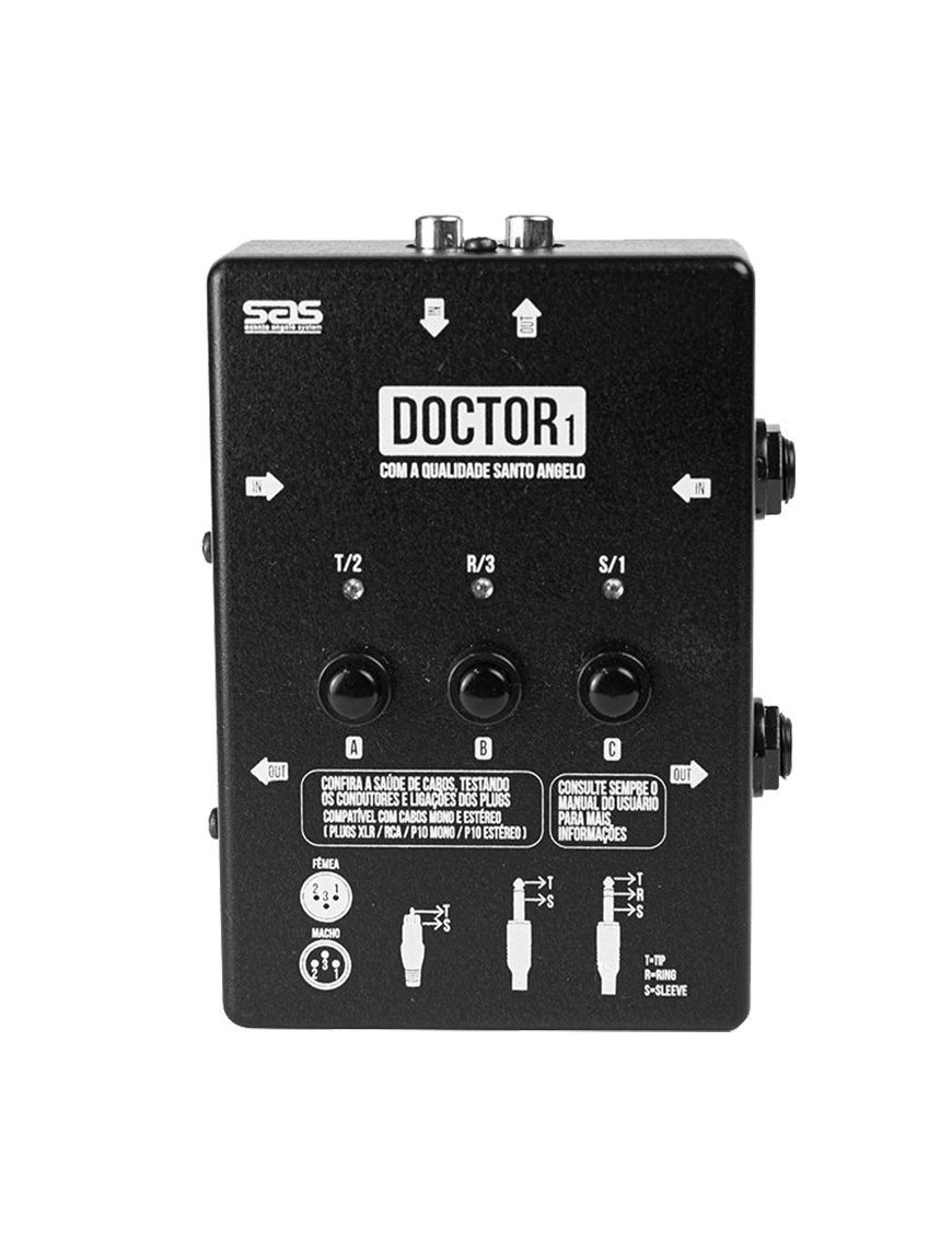 Santo Angelo® DOCTOR1 Téster Cables Audio