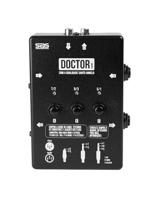 Santo Angelo® DOCTOR1 Téster Cables Audio