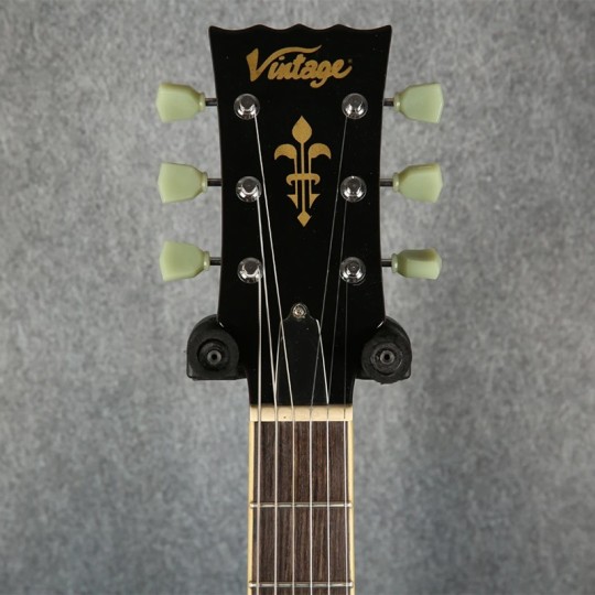 Vintage® V100 Midge Ure Signature Guitarra Eléctrica Les Paul® | Gold Top