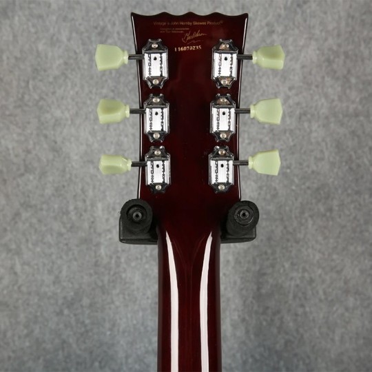 Vintage® V100 Midge Ure Signature Guitarra Eléctrica Les Paul® | Gold Top