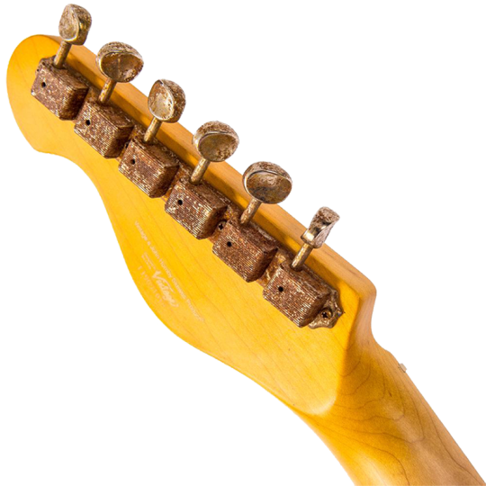 Vintage® V59 Gastada Guitarra Eléctrica Tele® | Sunburst
