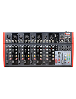 NOVIK® NVK-1202FX Mezclador Análogo 12 Canales DSP Efectos