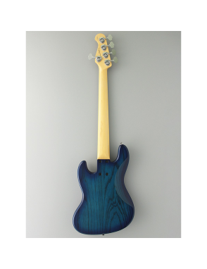 FGN® Neo Classic NJB100MBAHV Bajo Eléctrico 5 Cuerdas Funda | See-Thru Blue Burst