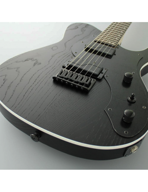 FGN® ILIAD J-Standard JIL3 ASH-DE664-R Guitarra Eléctrica Telecaster® Style Funda Premium | Open Pore Black