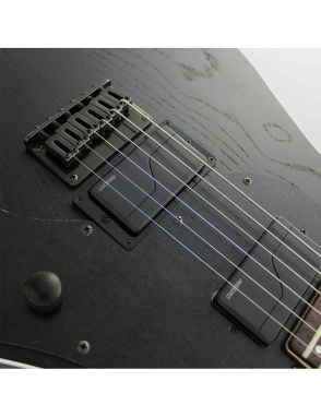 FGN® ILIAD J-Standard JIL3 ASH-DE664-R Guitarra Eléctrica Telecaster® Style Funda Premium | Open Pore Black