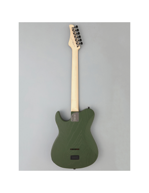 FGN® ILIAD J-Standard JIL3 ASH-DE664-R Guitarra Eléctrica Telecaster® Style Funda Premium | Open Pore Olive Green