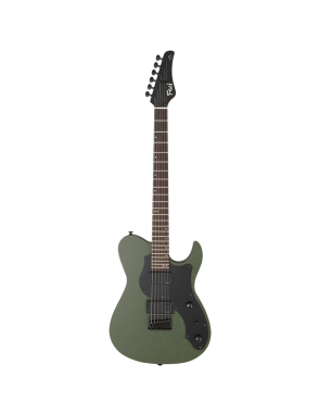 FGN® ILIAD J-Standard JIL3 ASH-DE664-R Guitarra Eléctrica Telecaster® Style Funda Premium | Open Pore Olive Green